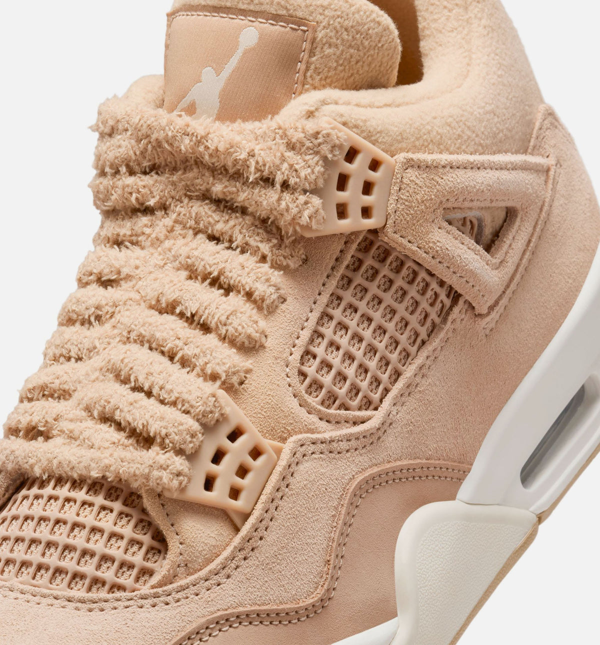 Air Jordan 4 Retro Cozy Girl Women's Lifestyle Shoes - Hemp/Light Orewood Brown