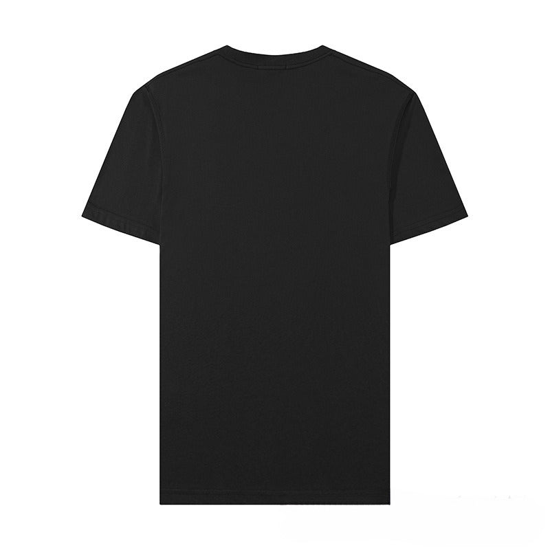 Stone Island Compass Embroidered Chest Pocket Oversized Tee Streetwear