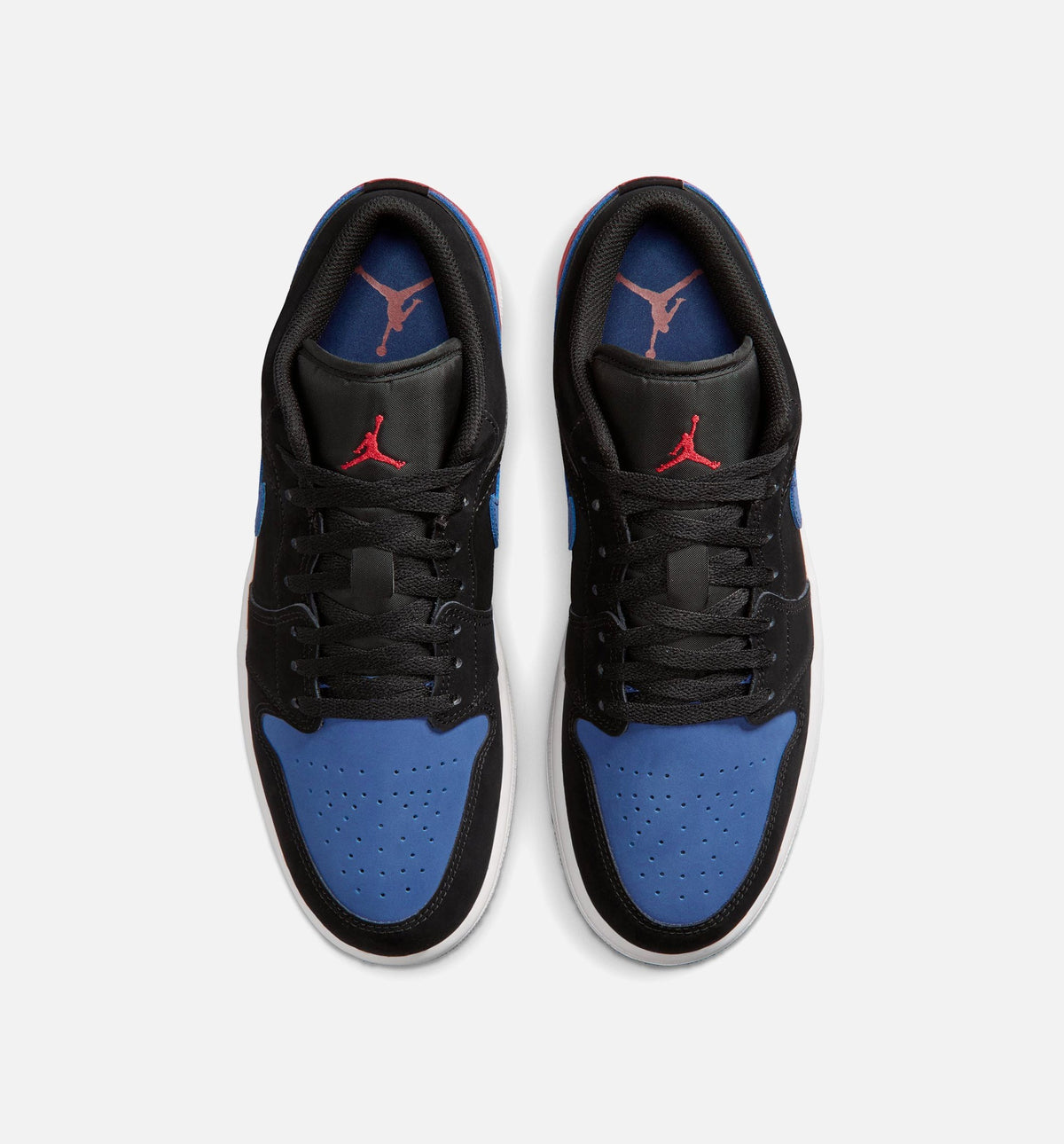 Air Jordan 1 Low Black & True Blue Men’s Shoes