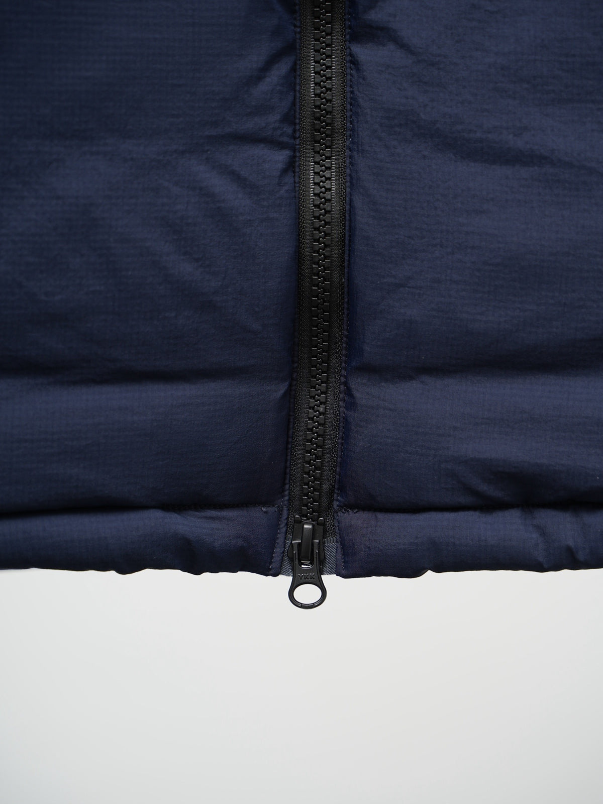 Canada Goose Quilted Navy Blue Stand-Collar Zip-Front Jacket