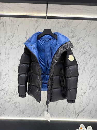Moncler Quilted Black Stand-Collar Puffer Jacket