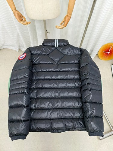 Canada Goose Quilted Black Stand-Collar Puffer Jacket