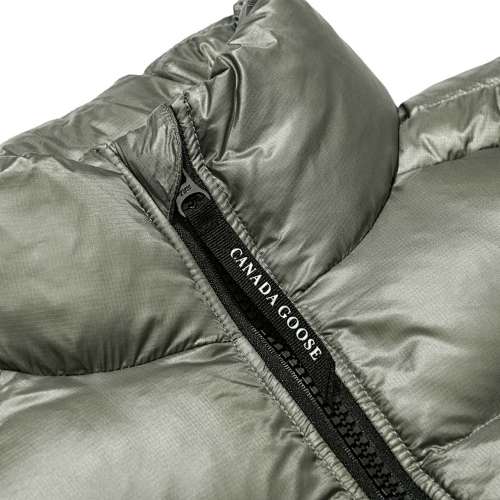 Canada Goose Olive Green Quilted Puffer Vest