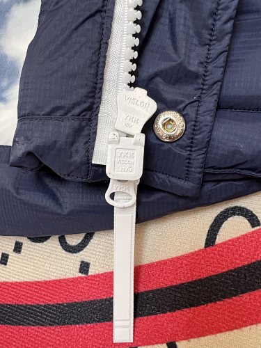 Canada Goose Quilted Navy Blue Snap-Front Puffer Vest