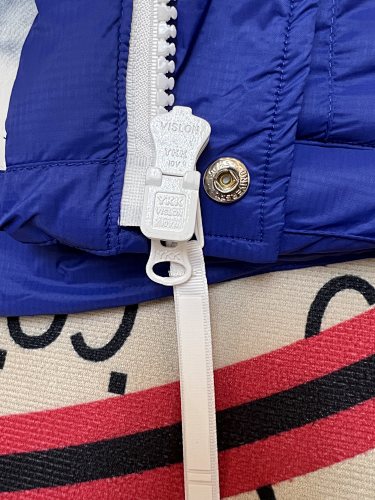 Canada Goose Quilted Royal Blue Snap-Front Puffer Vest