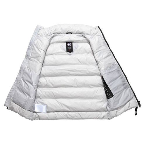 Canada Goose Quilted White Puffer Vest