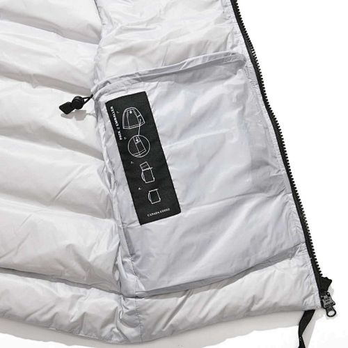 Canada Goose Quilted White Puffer Vest