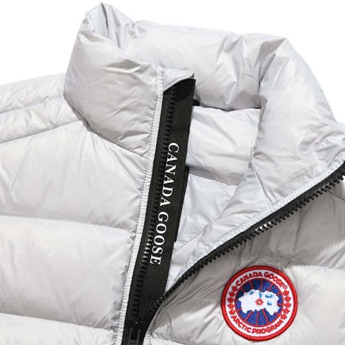 Canada Goose Quilted White Puffer Vest