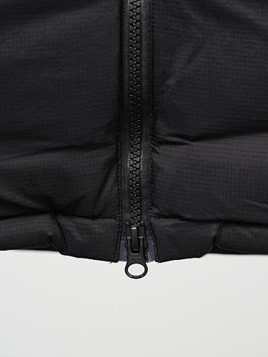 Canada Goose Quilted Black Stand-Collar Zip-Front Jacket