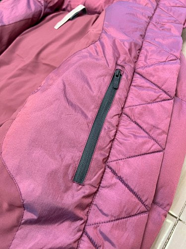 lululemon Quilted Plum Purple Hooded Puffer Jacket