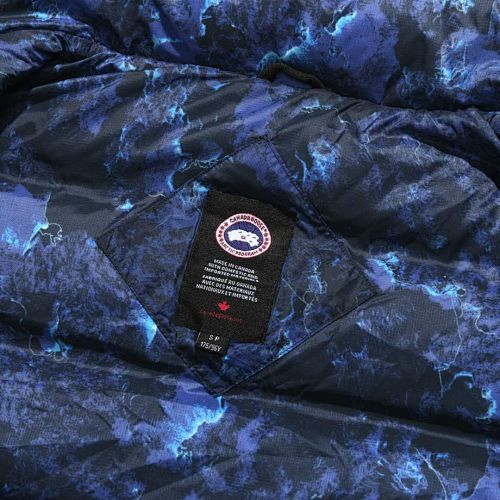 Canada Goose Quilted Blue Camo Puffer Vest