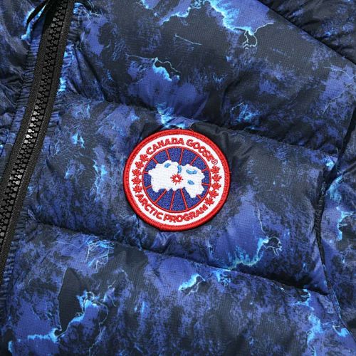 Canada Goose Quilted Blue Camo Puffer Vest