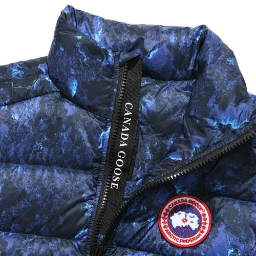 Canada Goose Quilted Blue Camo Puffer Vest