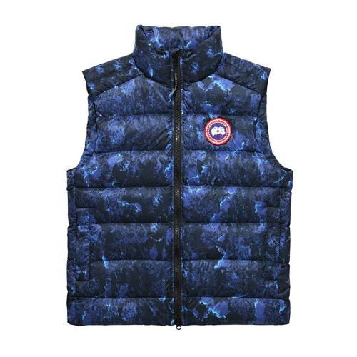 Canada Goose Quilted Blue Camo Puffer Vest