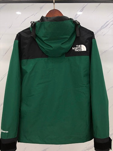 The North Face Forest Green and Black Hooded Jacket
