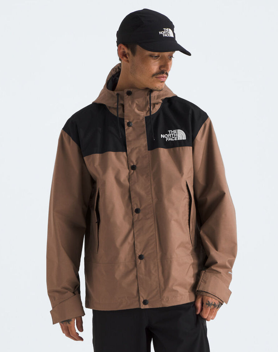 The North Face Tan Brown and Black Hooded Jacket