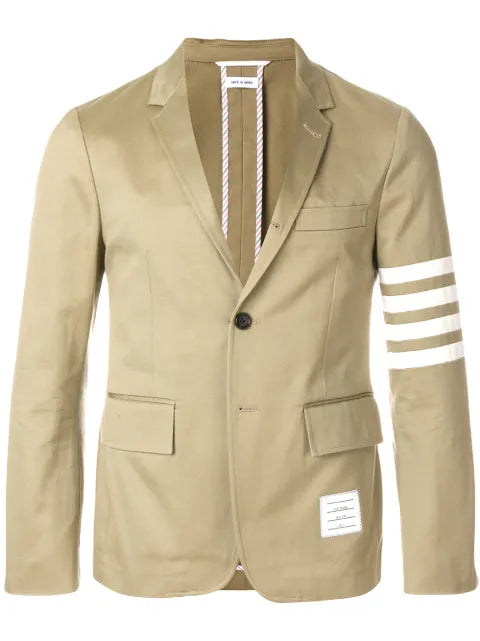 Thom Browne cotton twill 4-Bar unconstructed sportcoat