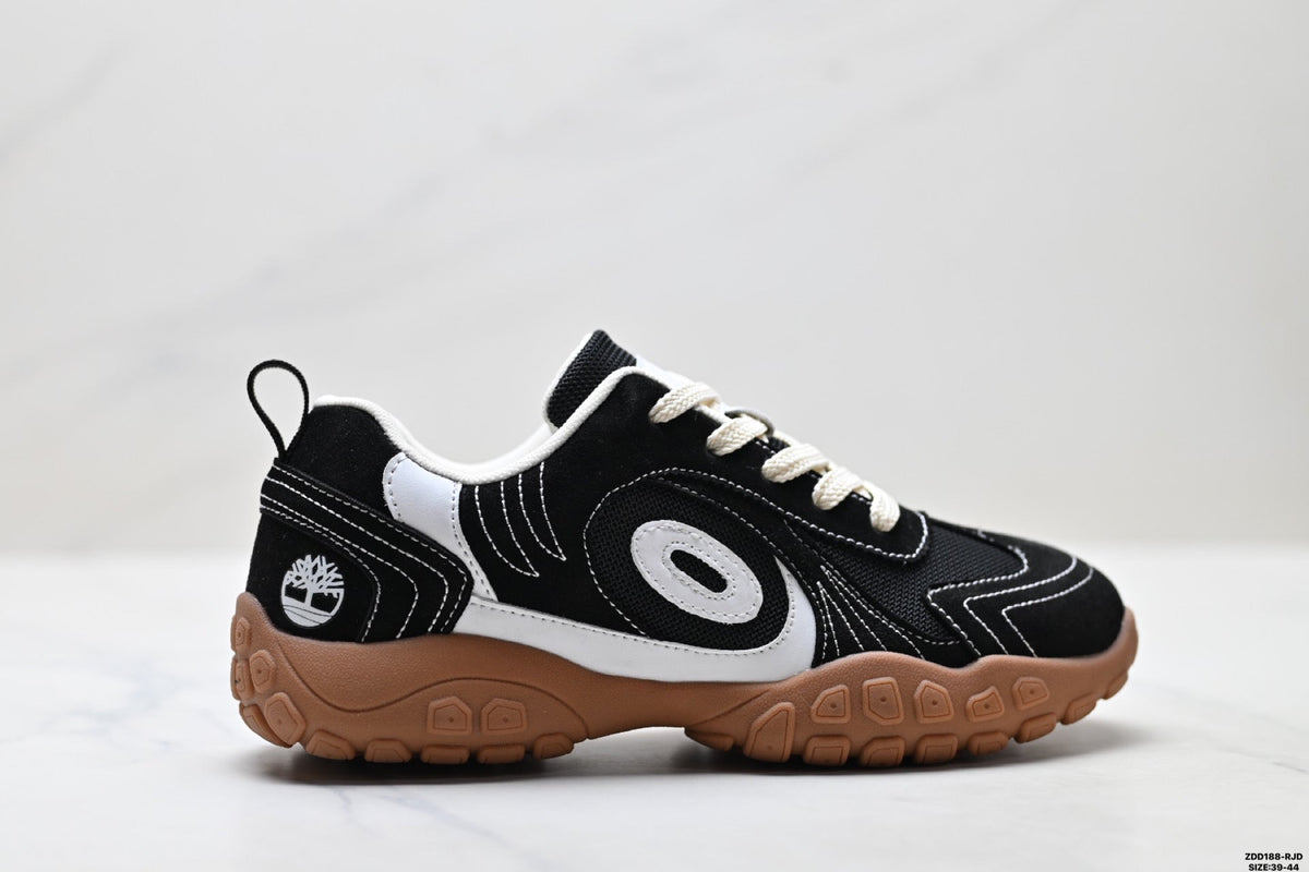 Timberland Black Rugged Low Sneaker