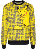 Balmain x Pokémon all-over printed sweatshirt