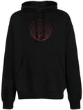 GmbH embroidered-logo detail hoodie