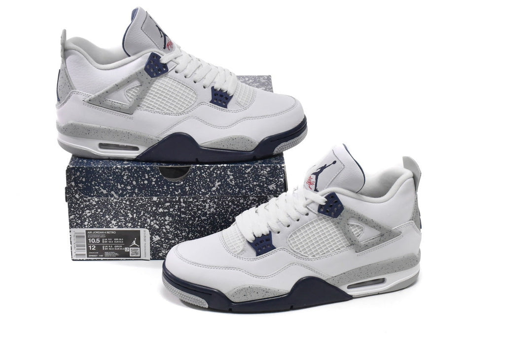 Nike Air Jordan 4 Retro Midnight Navy Reps Sneaker DH6927-140