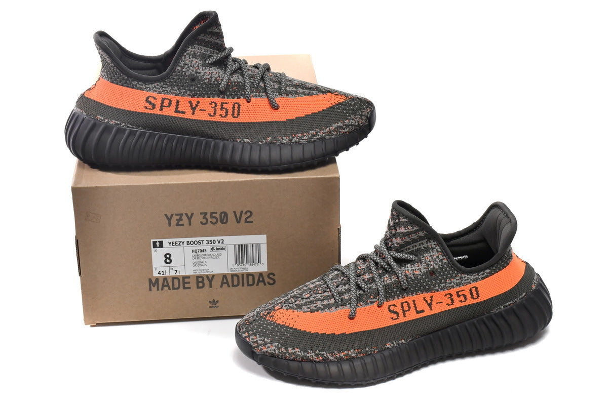 Adidas Yeezy Boost 350 V2 Carbon Beluga Reps Sneaker HQ7045