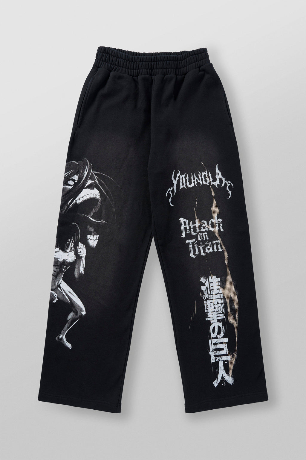 2128 - AOT?  x YLA Baggy Joggers