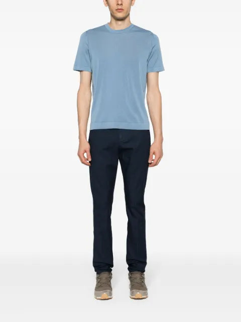 Drumohr crew-neck short-sleeve T-shirt