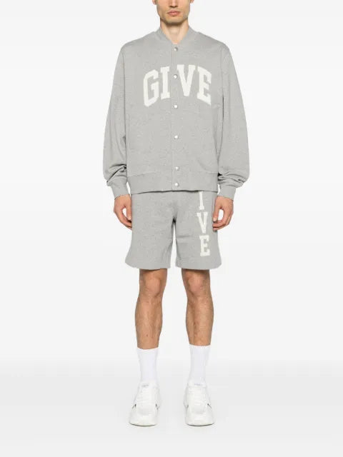 Givenchy college varsity jacket in fleece