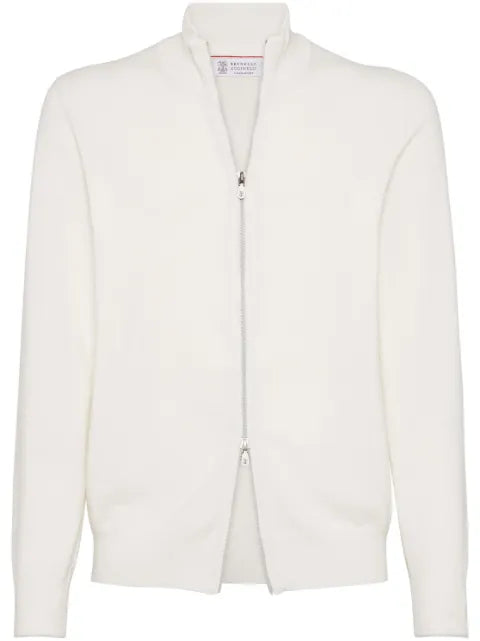 Brunello Cucinelli zip-up cardigan