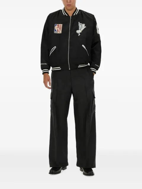 3PARADIS x Mitchell & Ness and The NBA Varsity bomber jacket