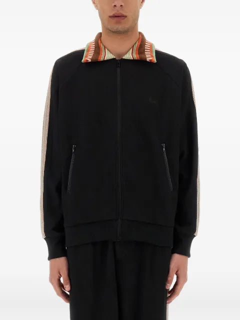 Sasquatchfabrix. striped-panel jacket