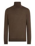 Zegna turtleneck cashmere-blend sweater