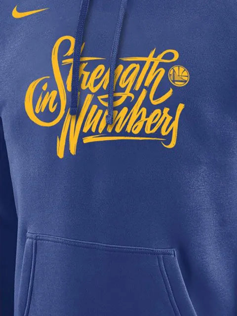 Nike Golden State Warriors "Strength In Numbers" hoodies