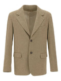 Golden Goose herringbone notched-lapel blazer