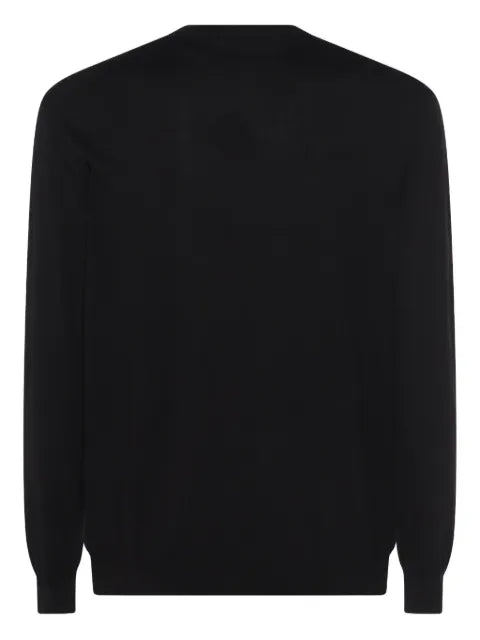 Malo crew-neck virgin-wool sweater