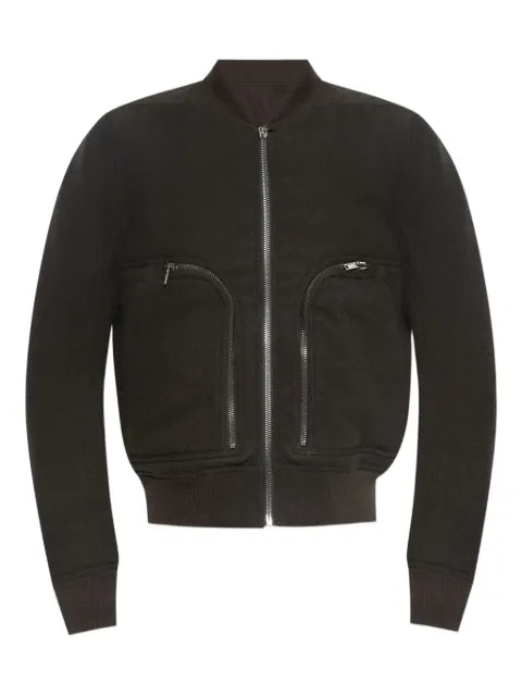 Rick Owens zip-fastening pocket bomber jacket