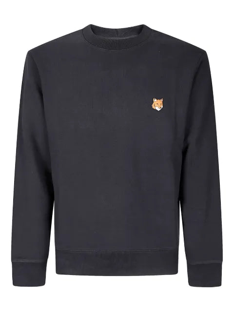 Maison Kitsuné Fox Head-motif cotton sweatshirt