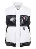 Casablanca colour-block ripstop-puffer gilet