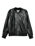MEDEEA leather bomber jacket