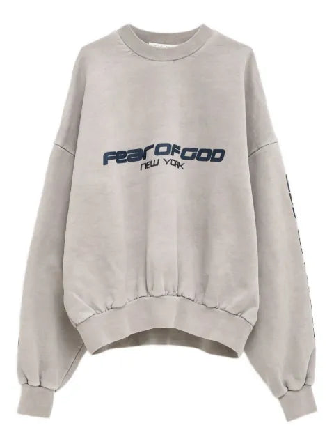 FEAR OF GOD ESSENTIALS long-sleeve logo-print sweatshirt