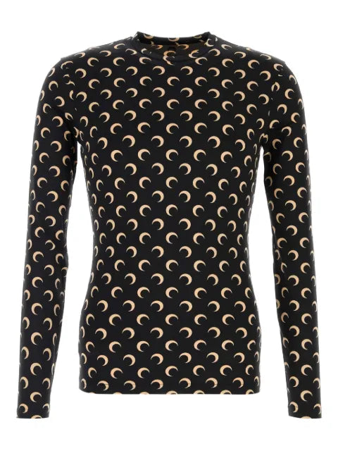 Marine Serre printed jersey T-shirt