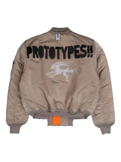 PROTOTYPES sprayed bomber jacket