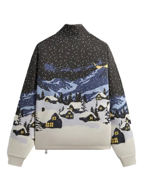KITH Kithmas Village quarter zip sweatshirt