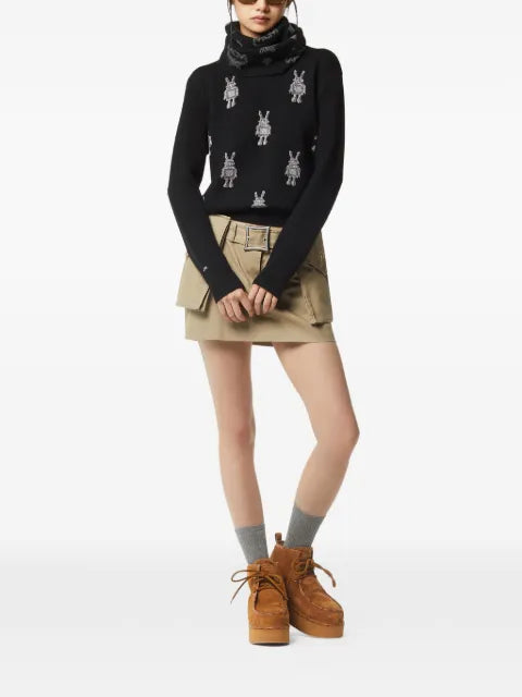 MCM robot-graphic sweater