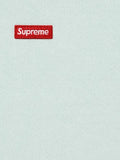 Supreme logo-patch zip-up hoodie