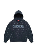 Supreme stars studded hoodie