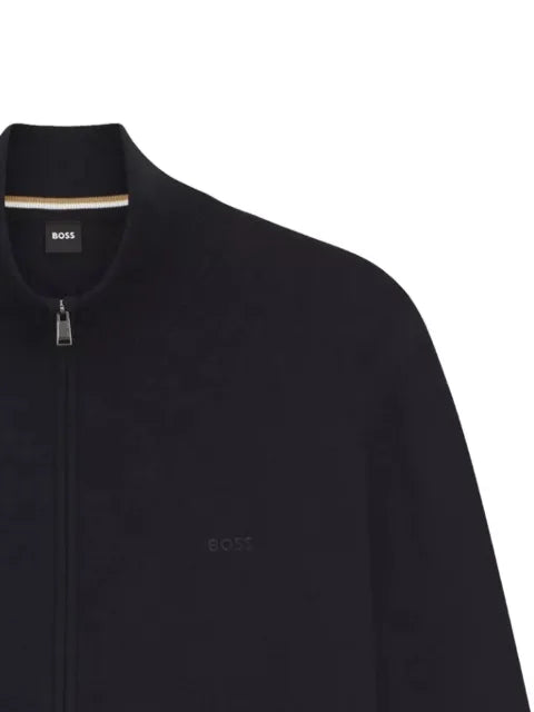 BOSS Upalano zip-up sweater