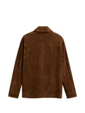 Sebago patch-pocket buttoned leather jacket