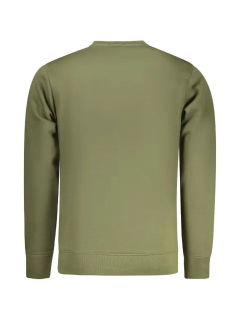 RIFLE logo-detail ribbed-trim sweater
